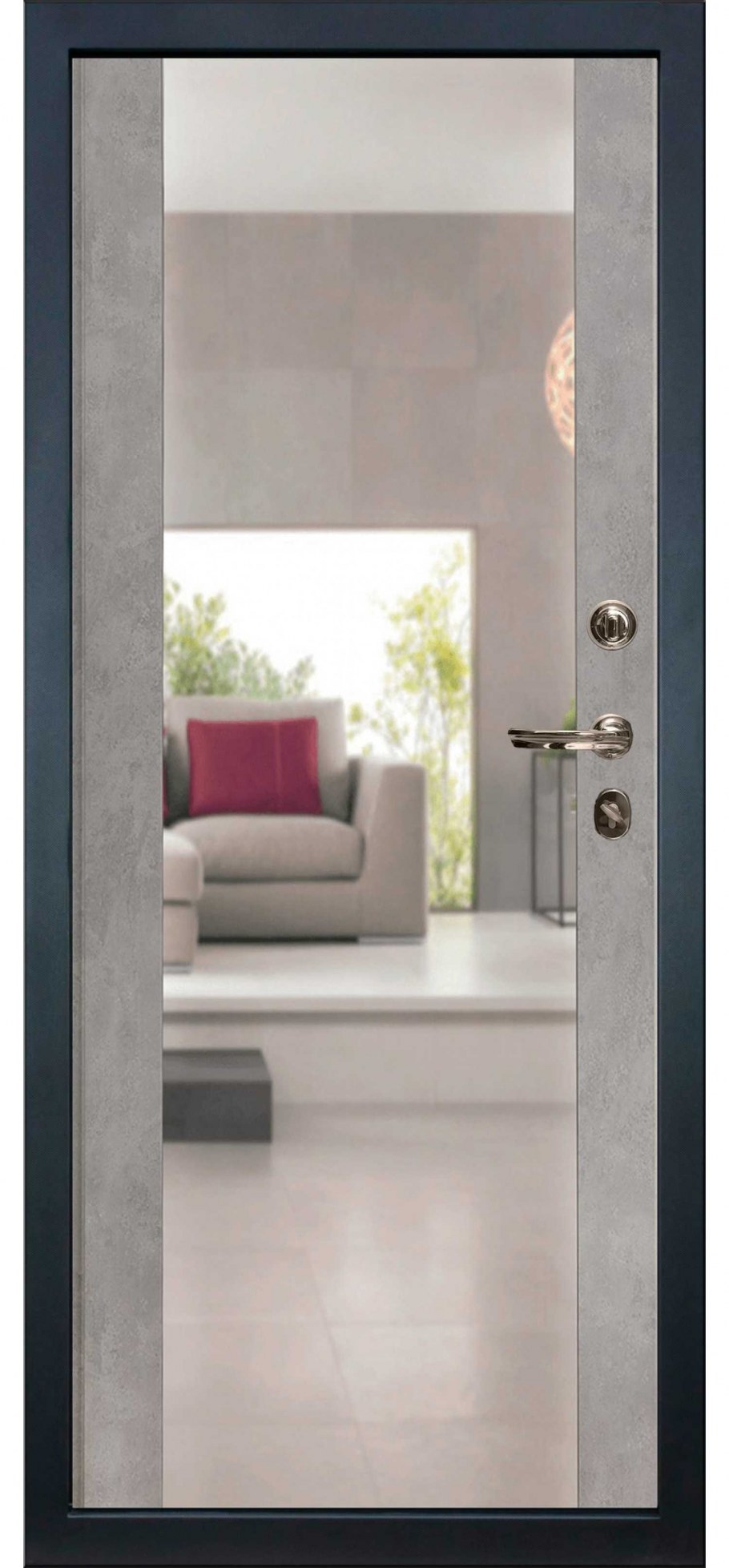 Спальня в серых оттенках