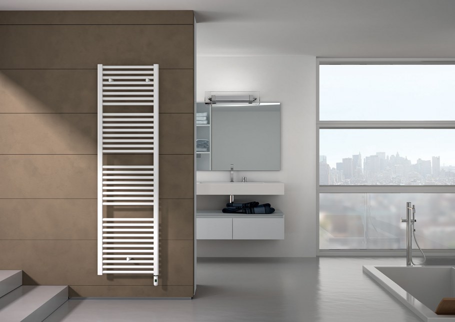 Полотенцесушитель Irsap ares 580x818x30 мм с выключателем черный