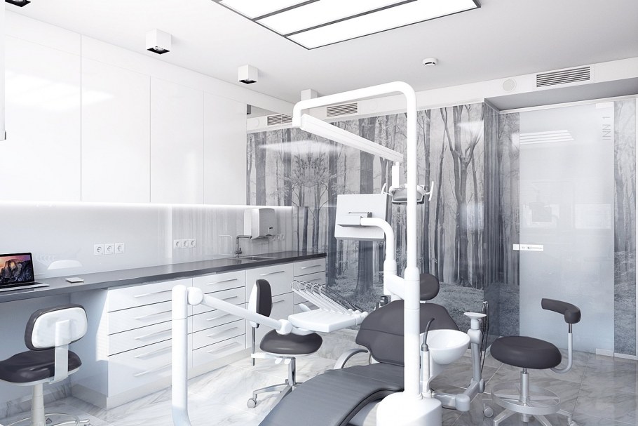 Стоматология современный интерьер