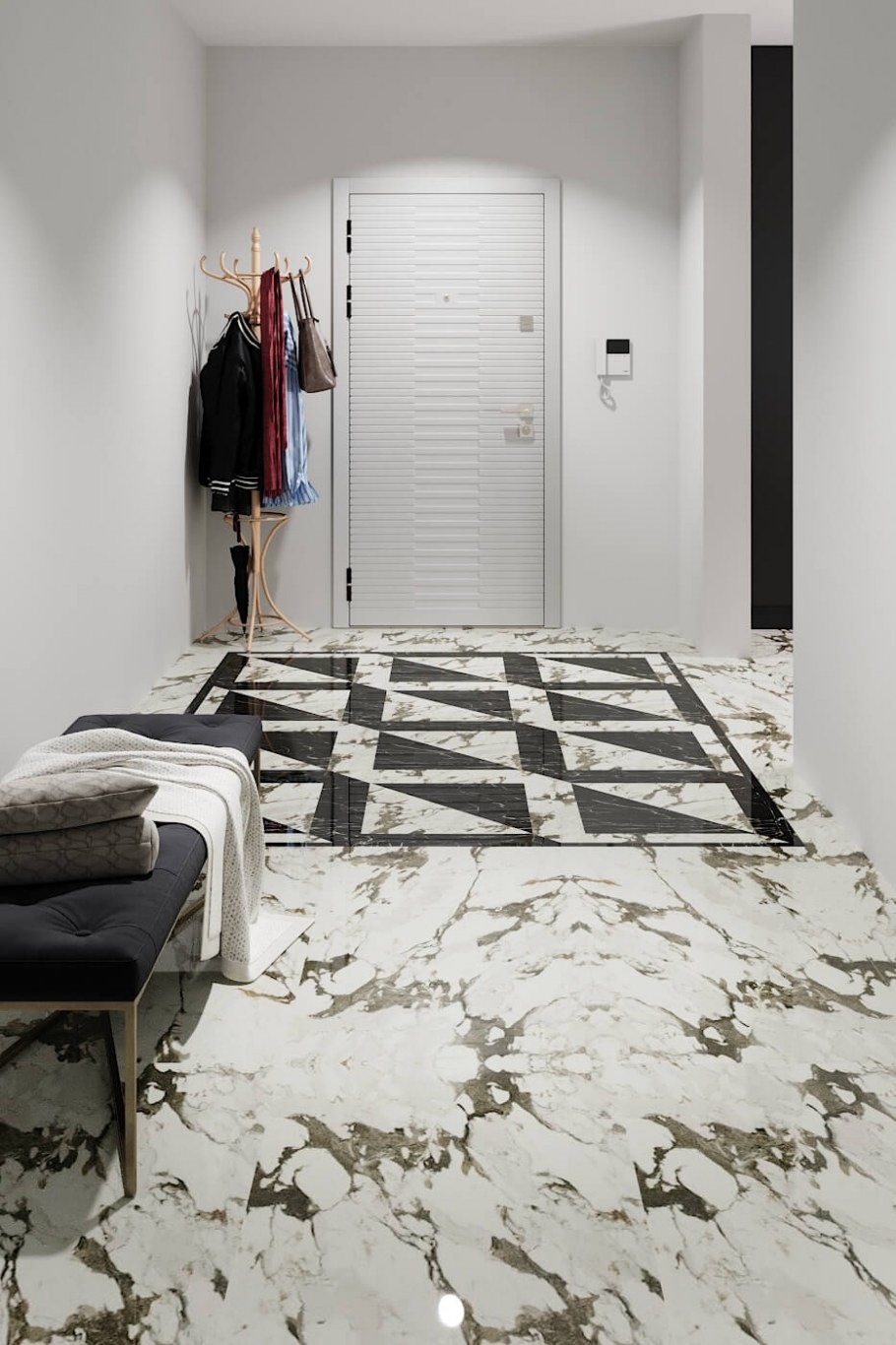 Black Marquina мрамор