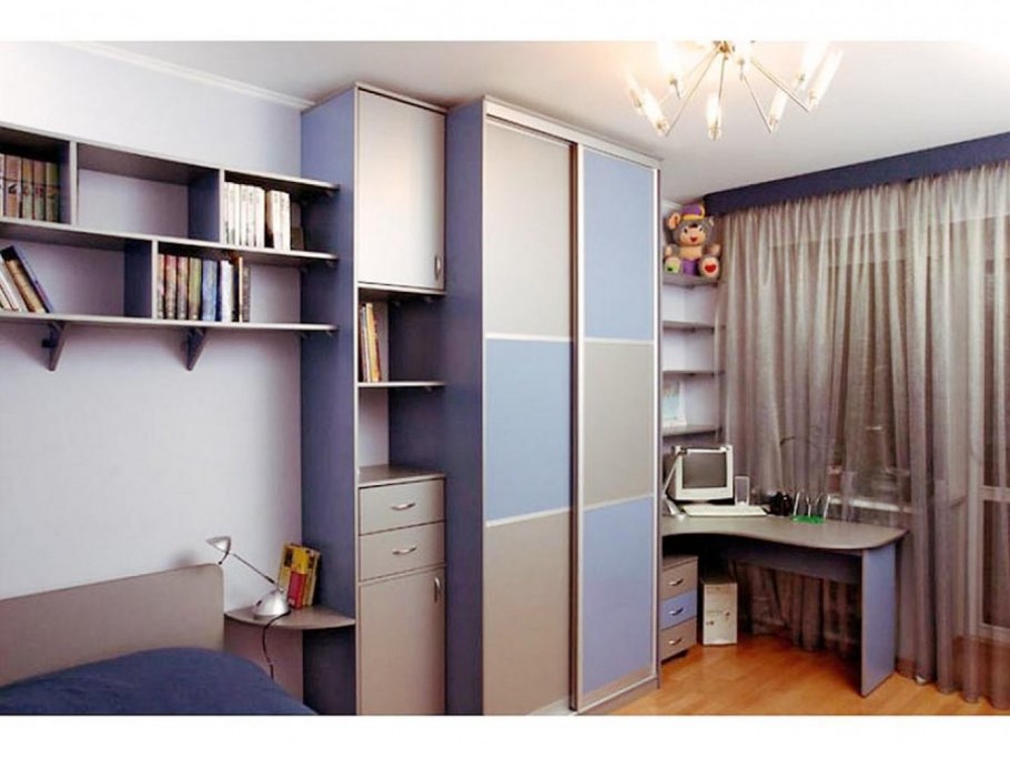 Комната с балконом для двух мальчиков