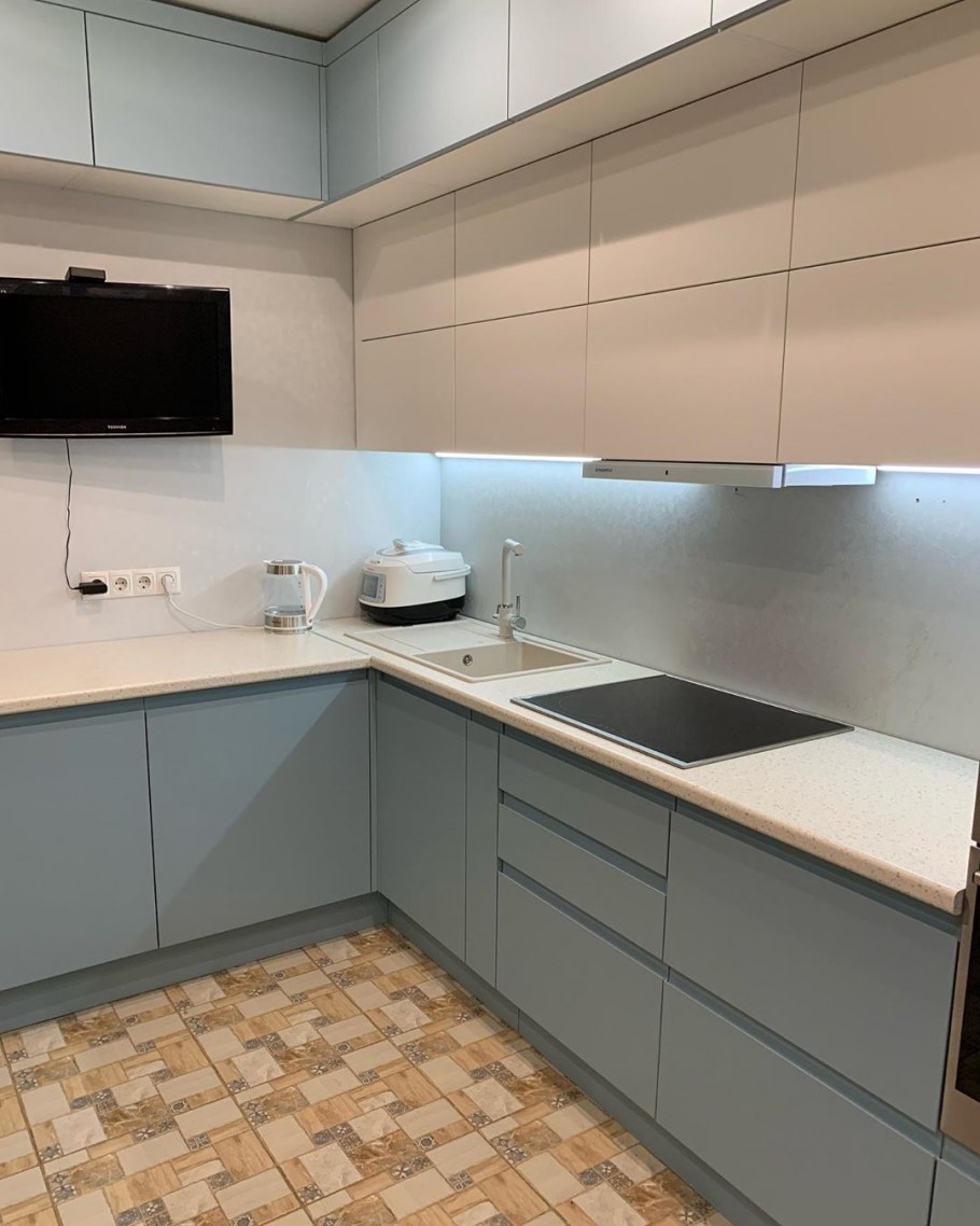 Матовые фасады для кухни