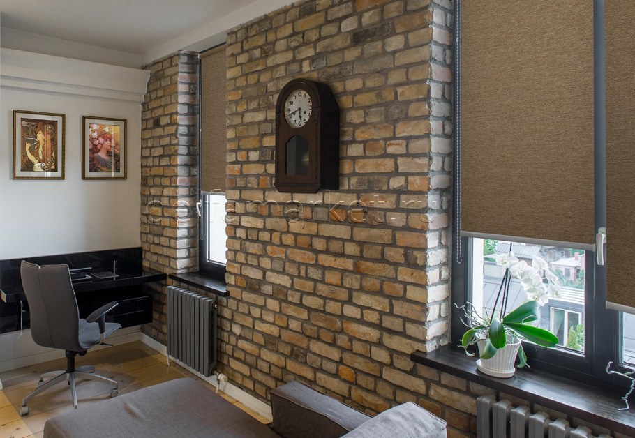 Оформление 6 метров окна