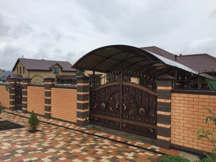 Николица ворота кованые Белгород