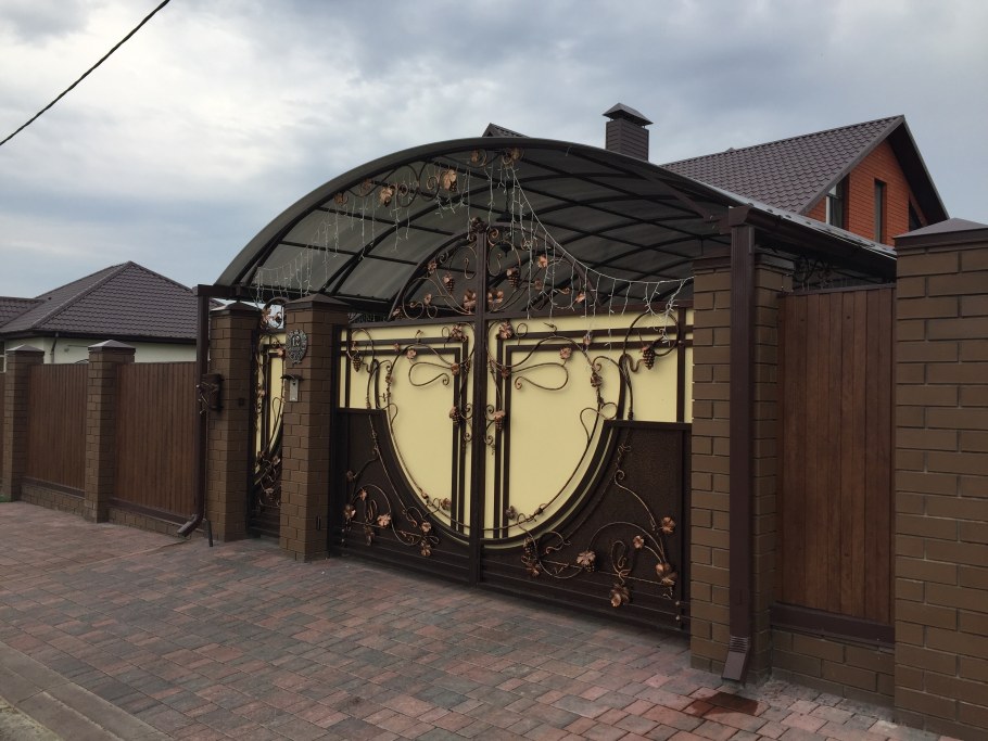 Николица ворота кованые Белгород