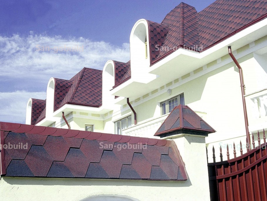 Tegola Nordic красный