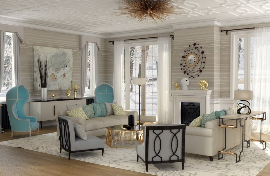 МИД сенчури в интерьере