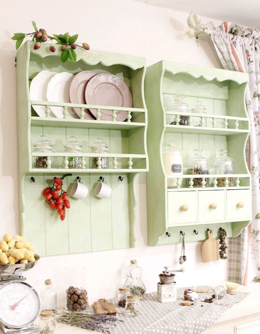 Полки для тарелок Прованс