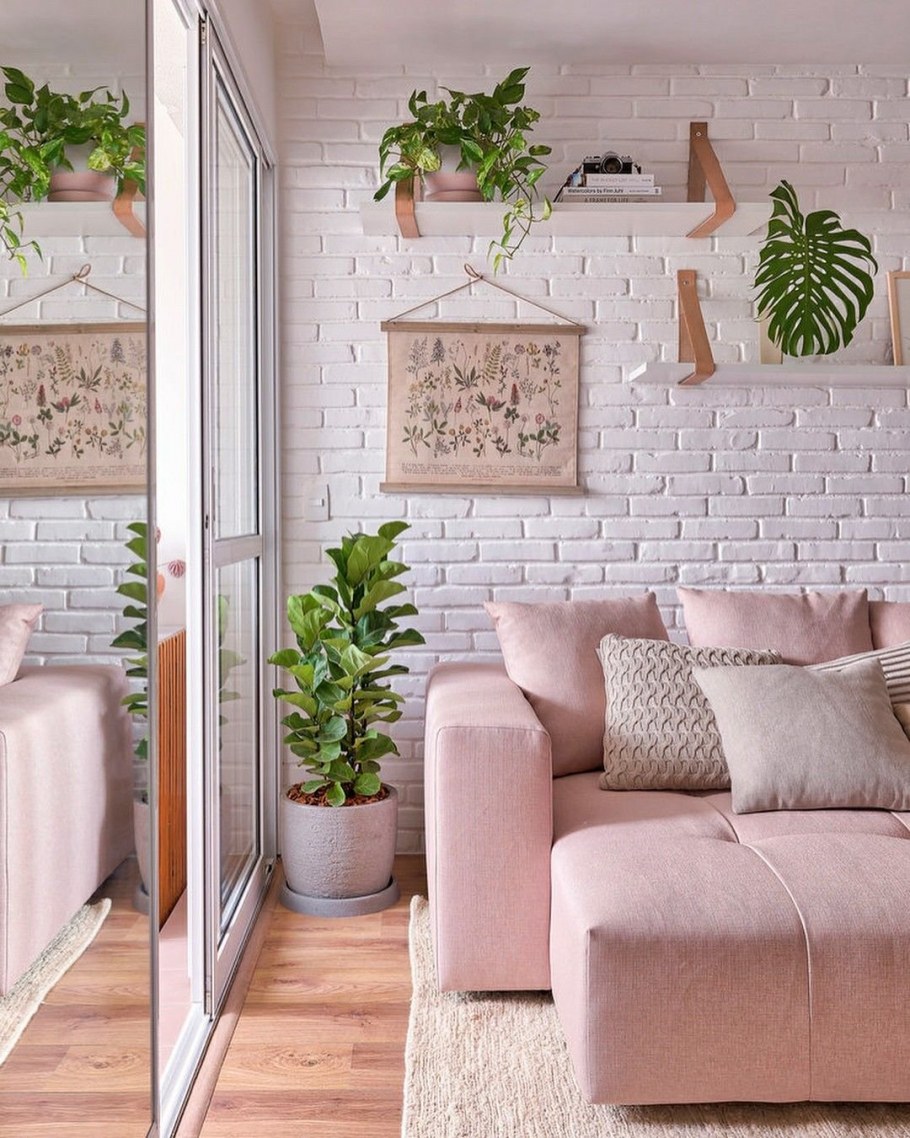 Loft Interior Design кирпич