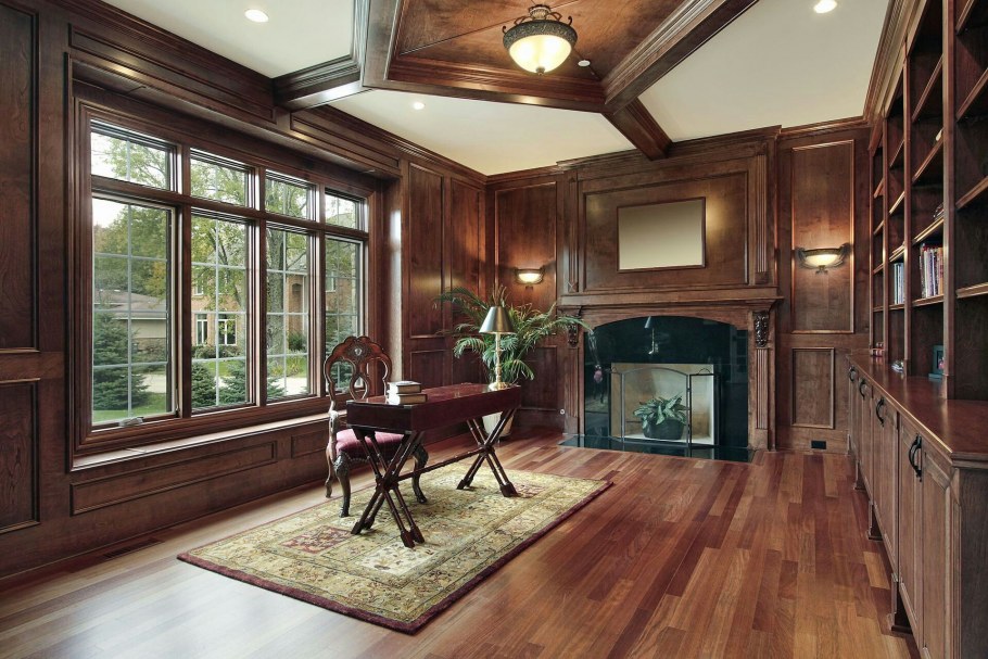 Натуральное дерево в интерьере