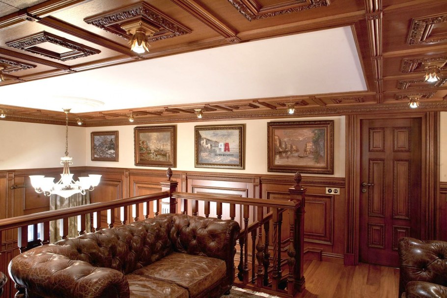 Кессонный потолок Ампир