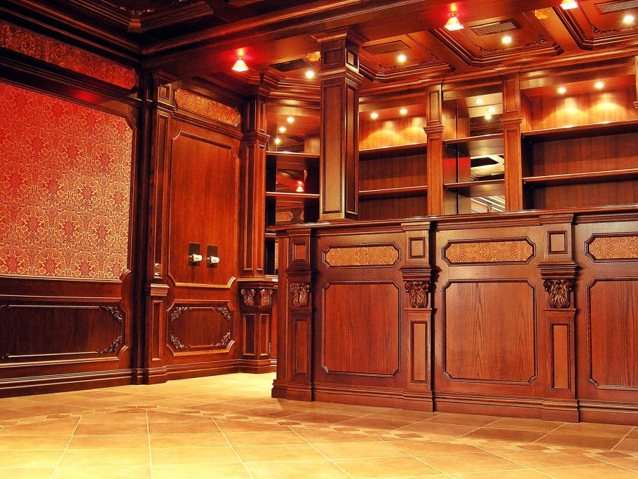 Эксклюзивный кабинет массив дерева