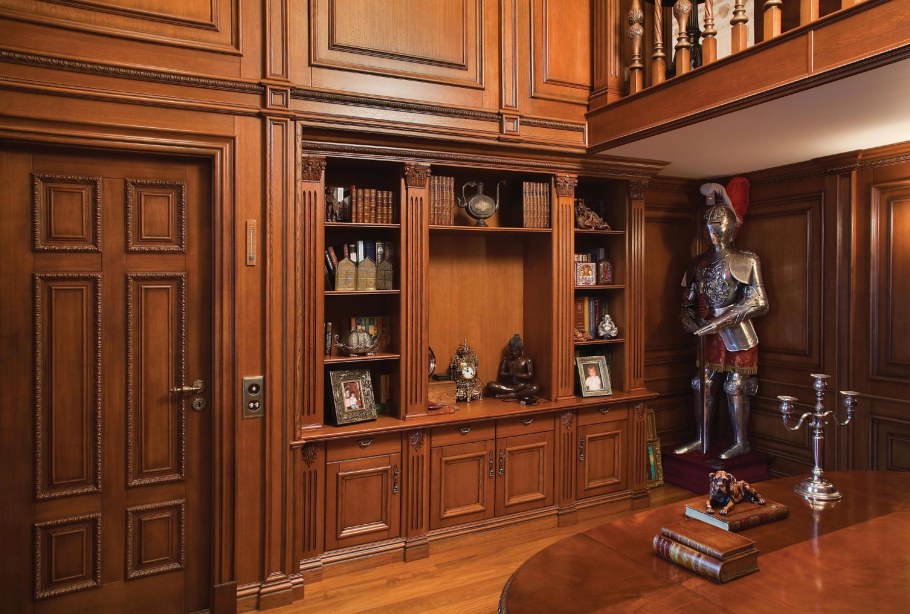 Эксклюзивные интерьеры из дерева