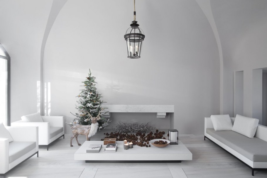 Маленькая спальня в стиле Сканди