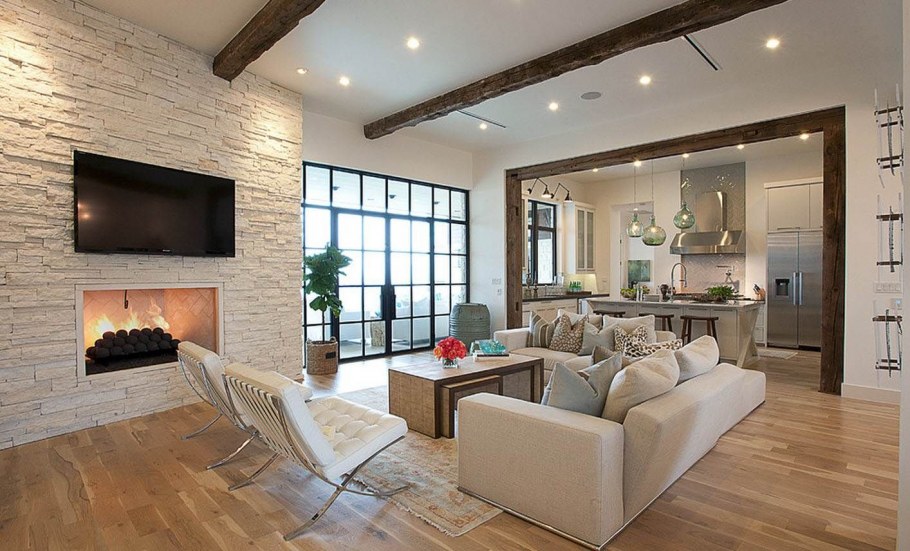 Гостиная в доме