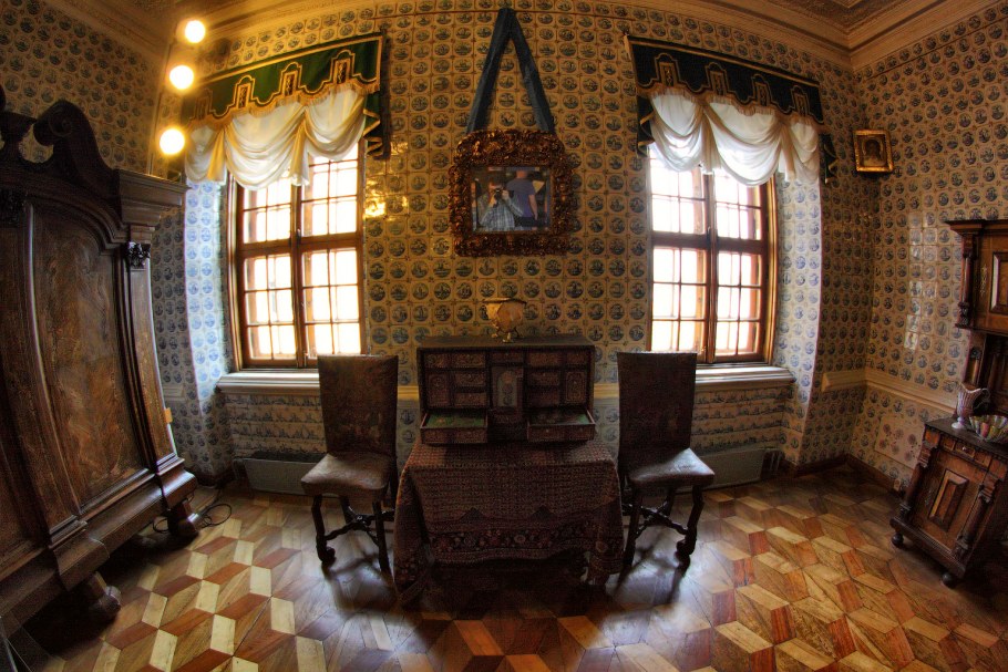 Меншиковский дворец - спальня Меншикова