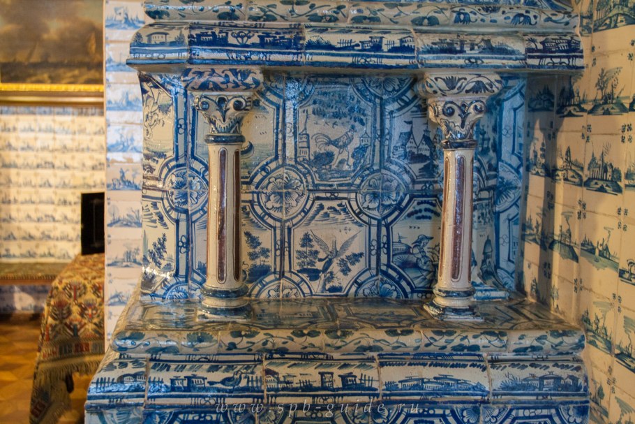 Изразцы Меншиковского дворца