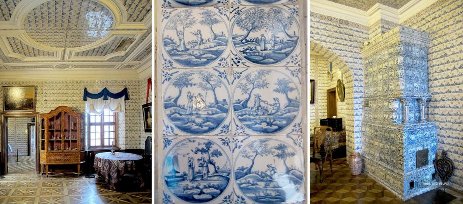 Меншиковский дворец интерьеры изразцы