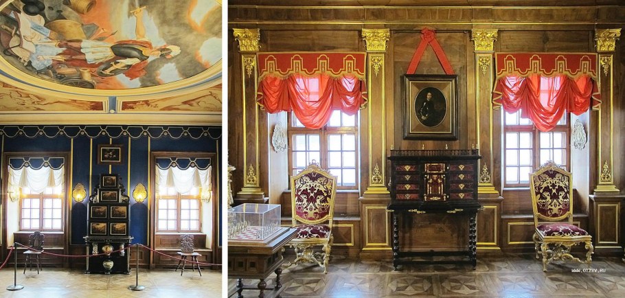 Дворец Меншикова Ореховый кабинет