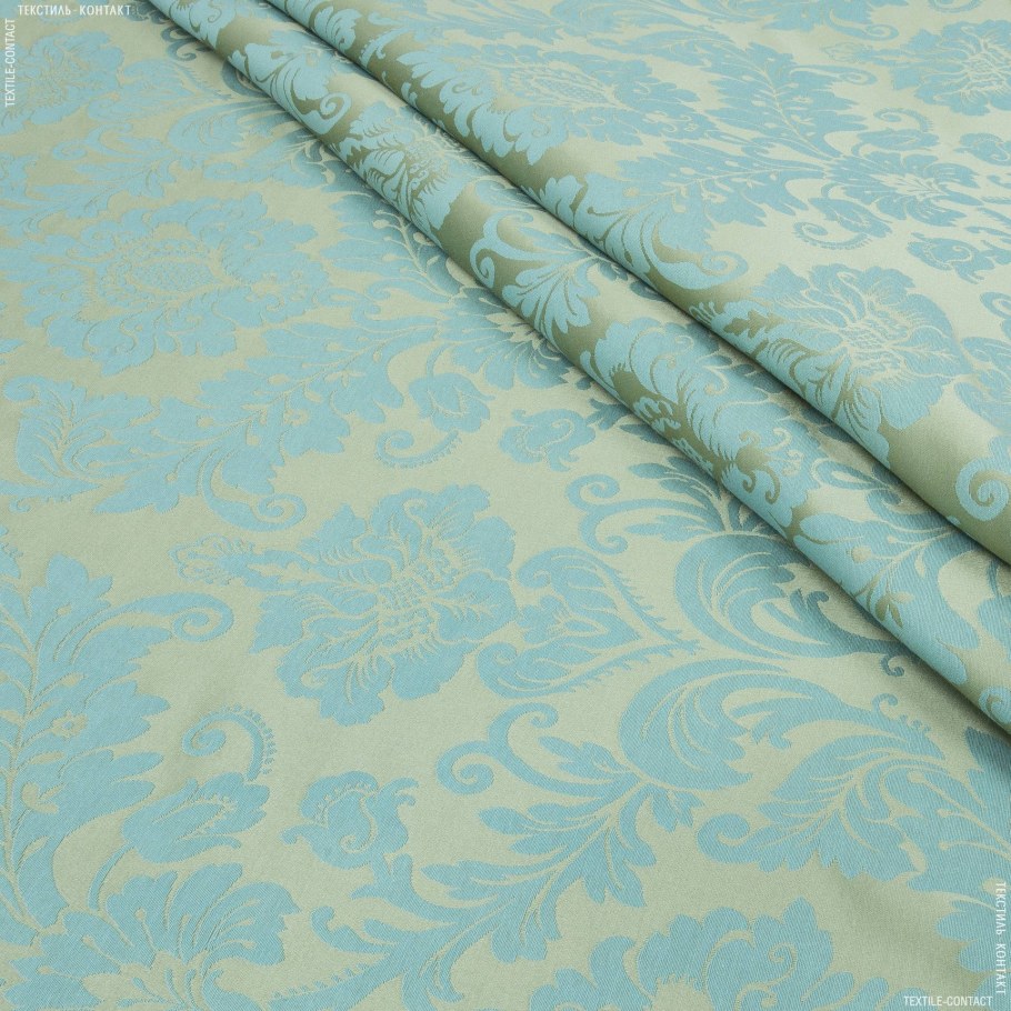 Портьера блэкаут Мирелла бирюза