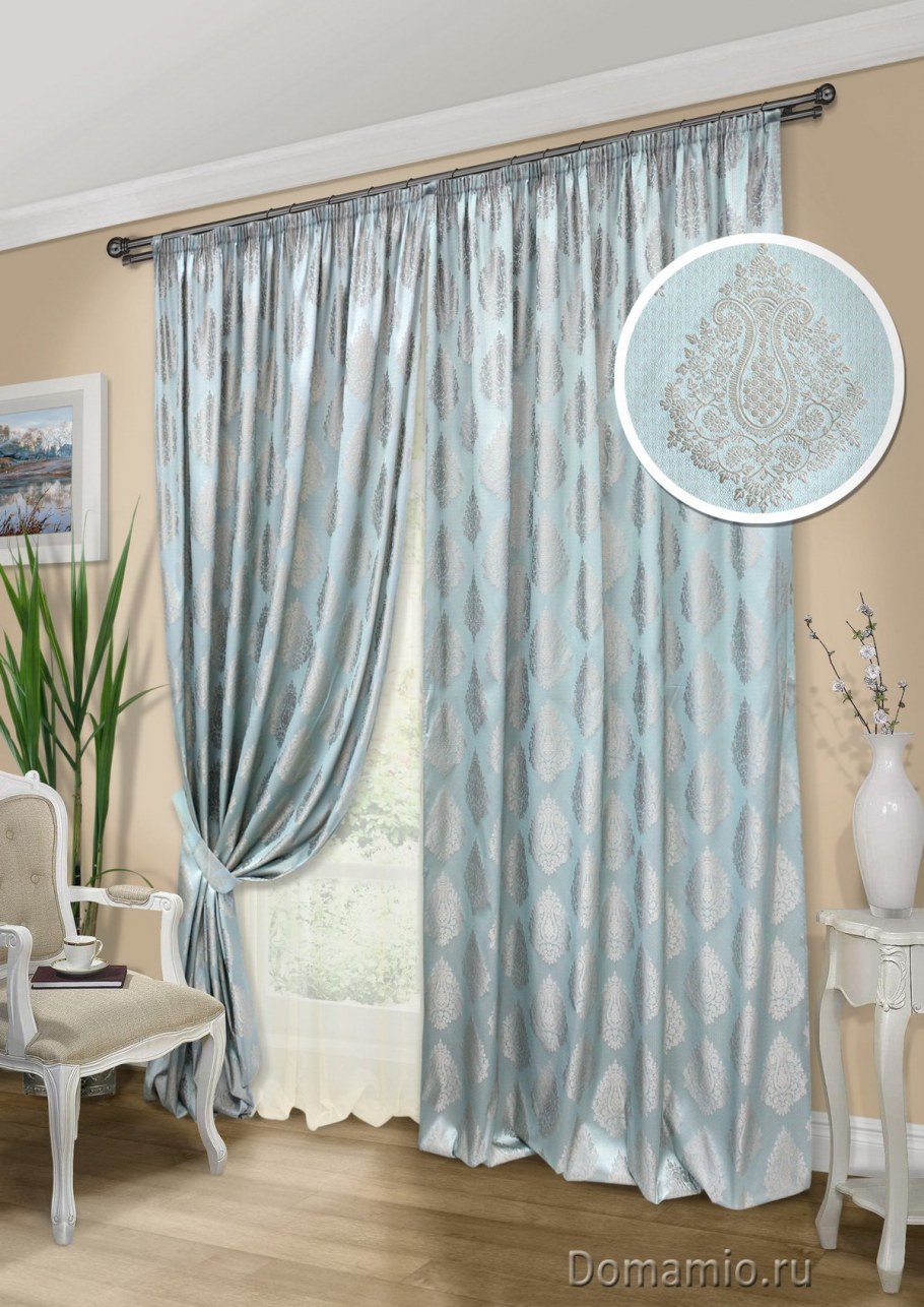 Штора BKJ 200х260 см бирюза