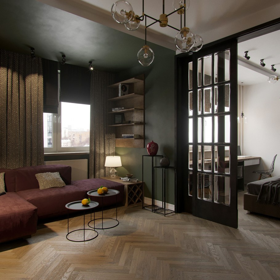 Разделение комнаты цветом