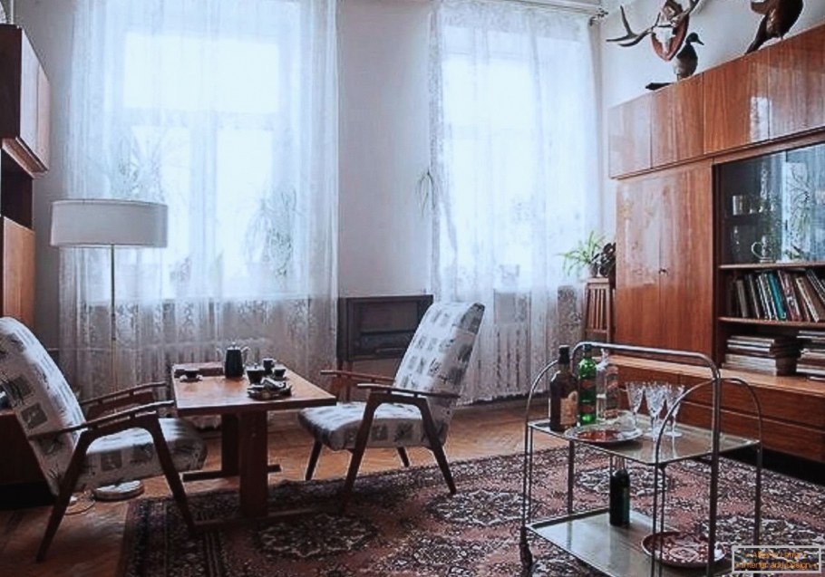 Советский стиль в интерьере