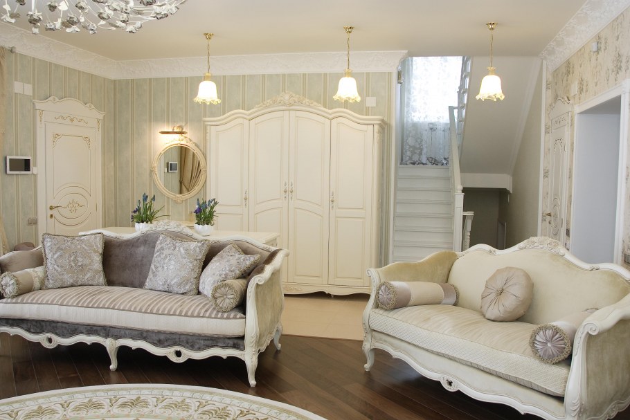 Мебель мягкая для гостиной в классическом стиле Прованс