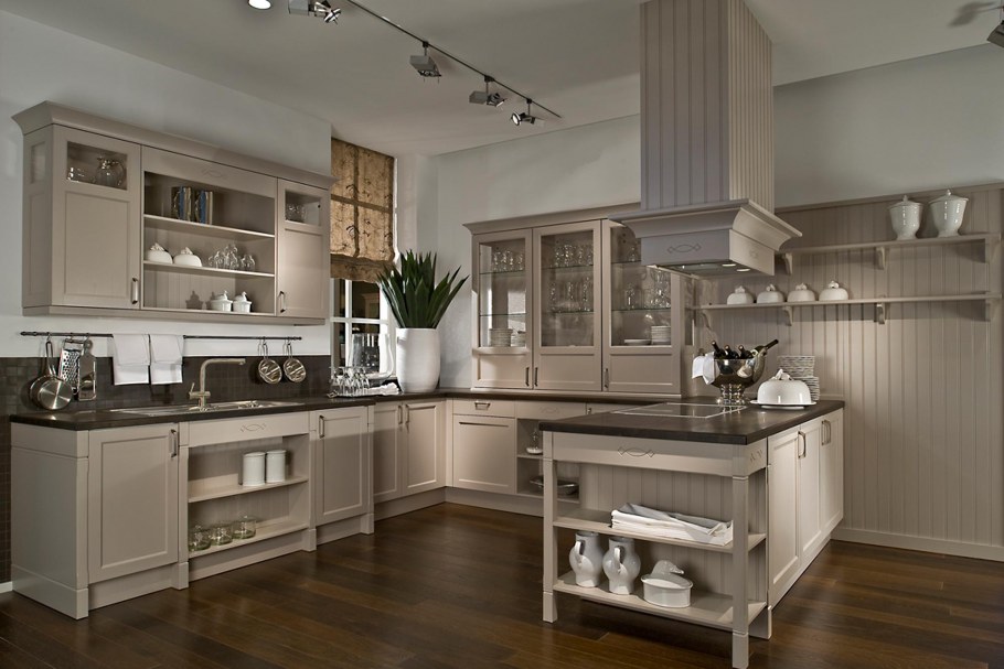 Кухня в стиле Ландхаус