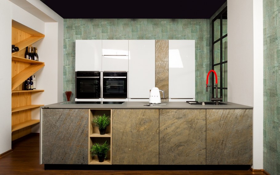 Дриада кухни каменный шпон