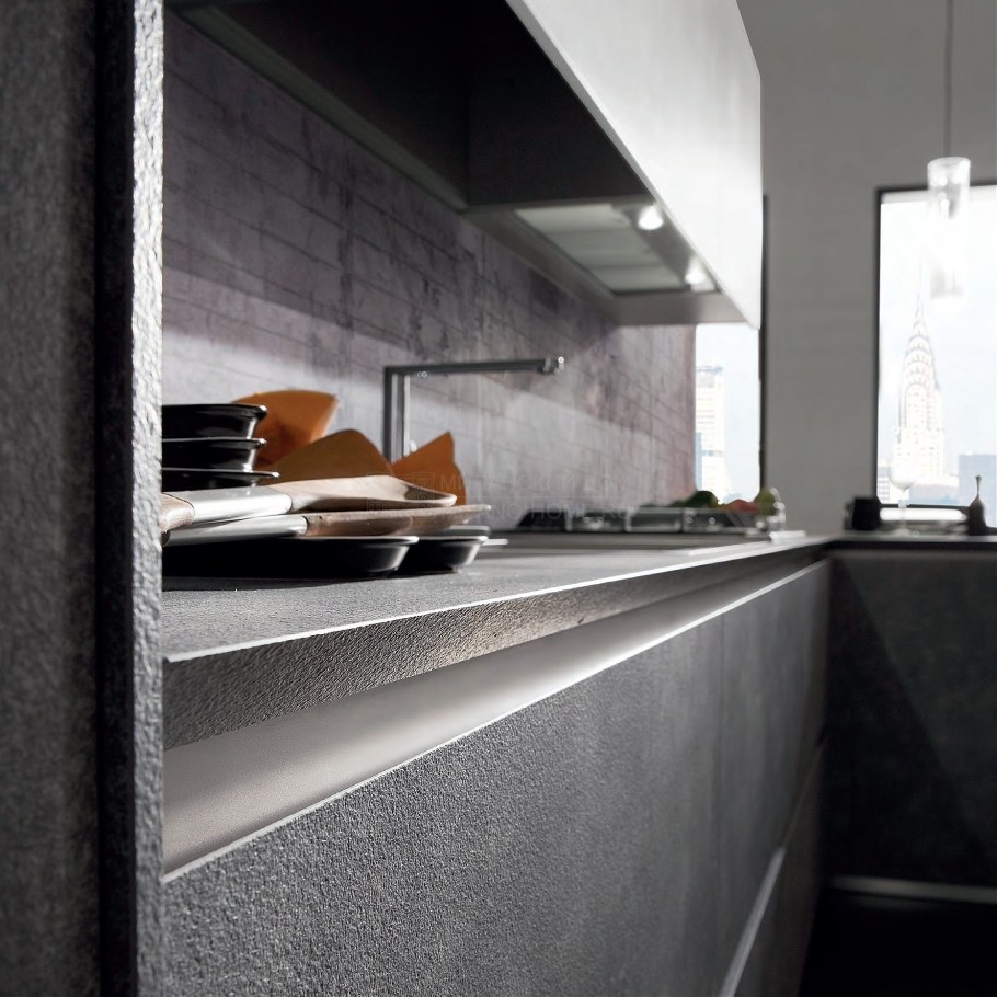 Кухня бетон