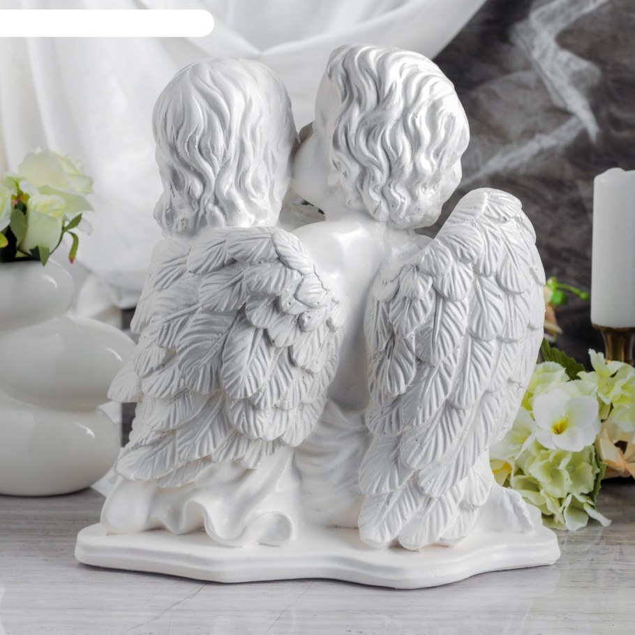 Гипсовые статуэтки ангелов