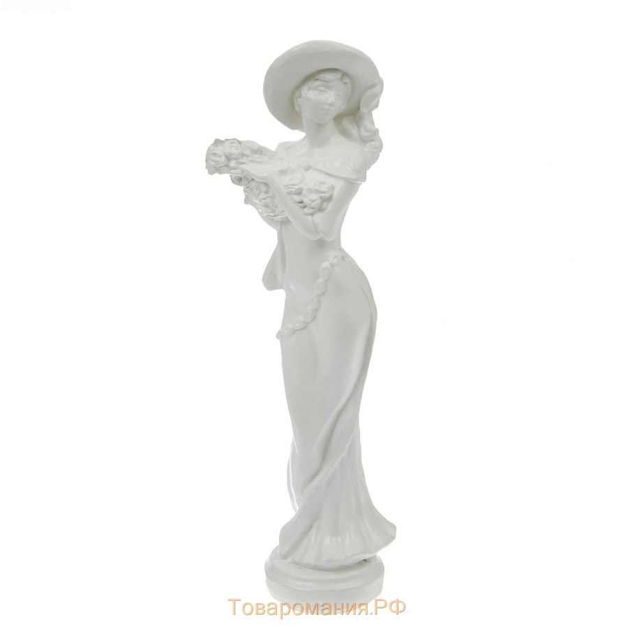 Статуэтка девушка в шляпе СССР