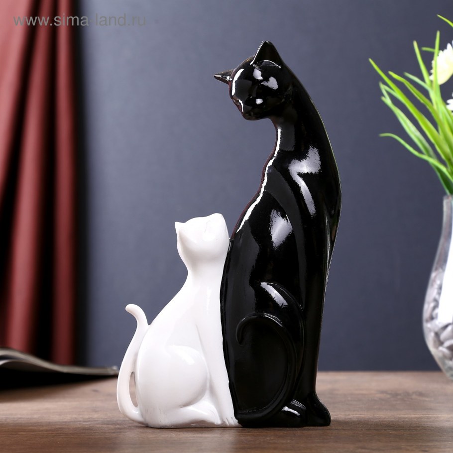 Черные кошки Полирезин