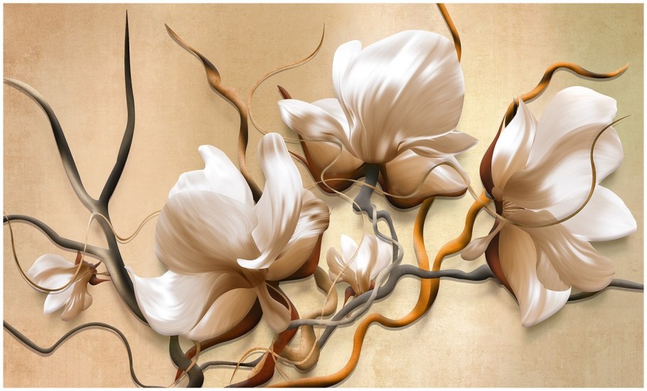 Картина бежевые тона