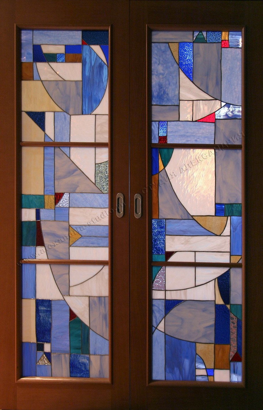 Витражи из витражной пленки