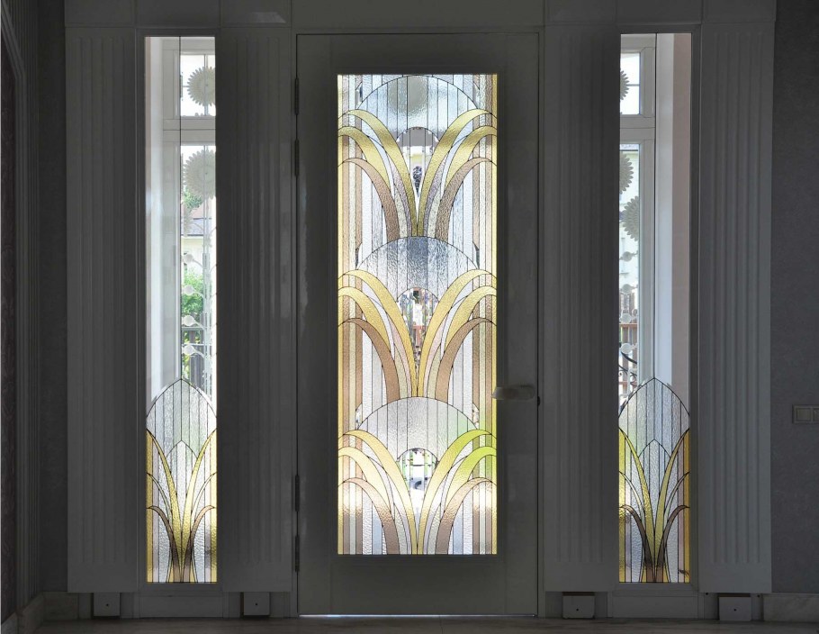 Витражные потолки Тиффани