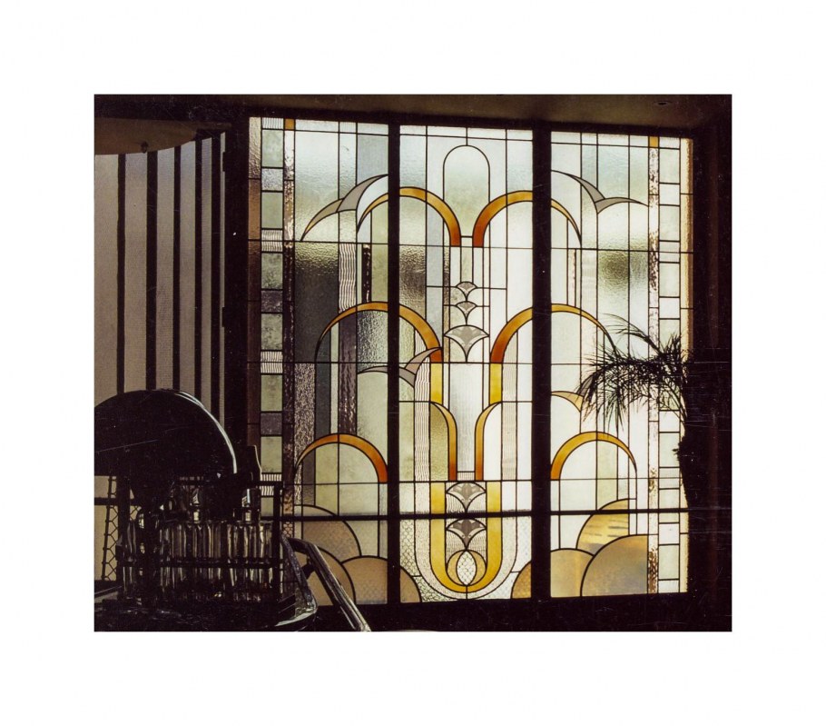 Арт деко архитектура витраж