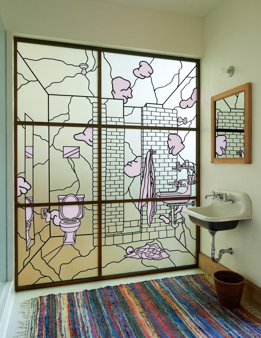 Витраж в комнате