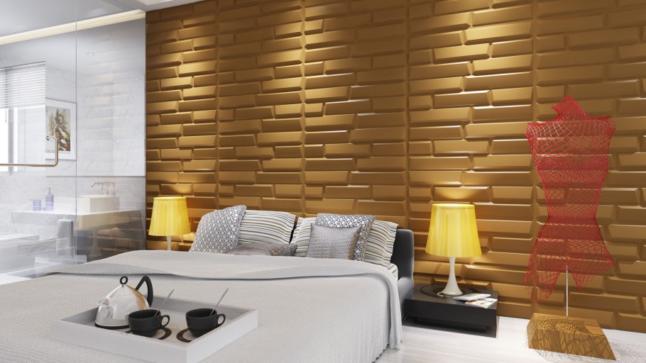 Панель МДФ Interior 3d дуб стоунвуд