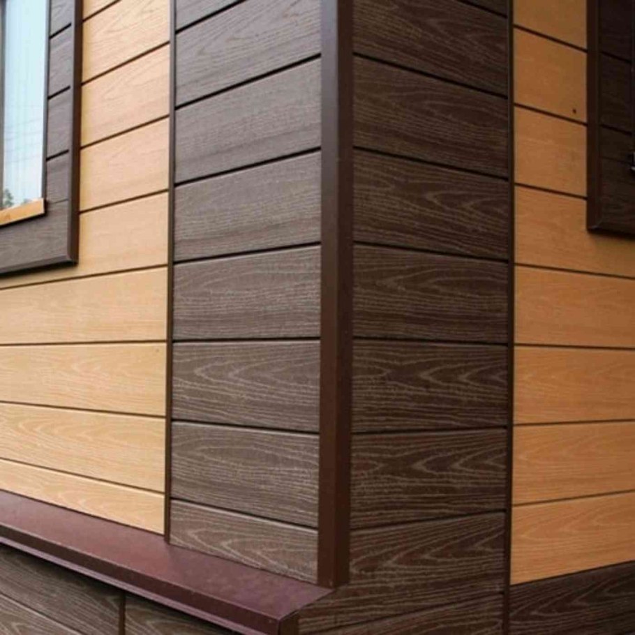 Кедрал фиброцементный сайдинг светлый дуб