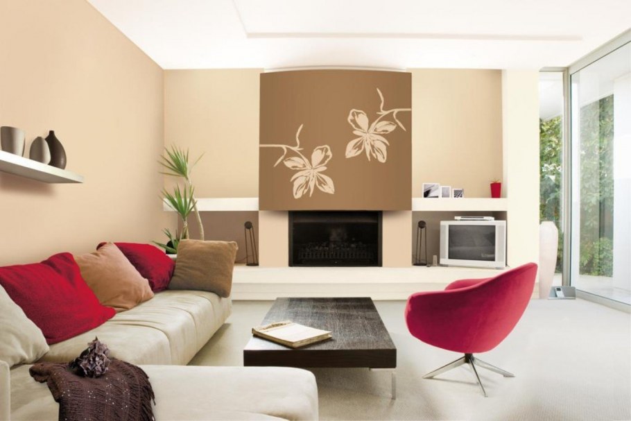 Сочетание кофейного цвета в интерьере