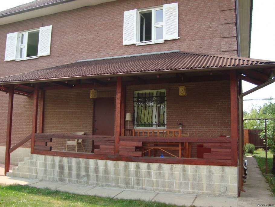 Окна на веранду на даче