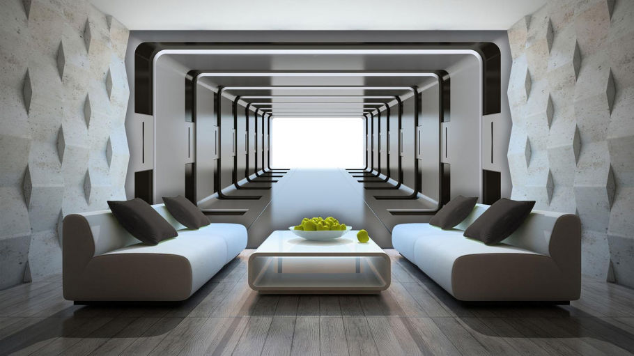 Интерьер расширяющий пространство