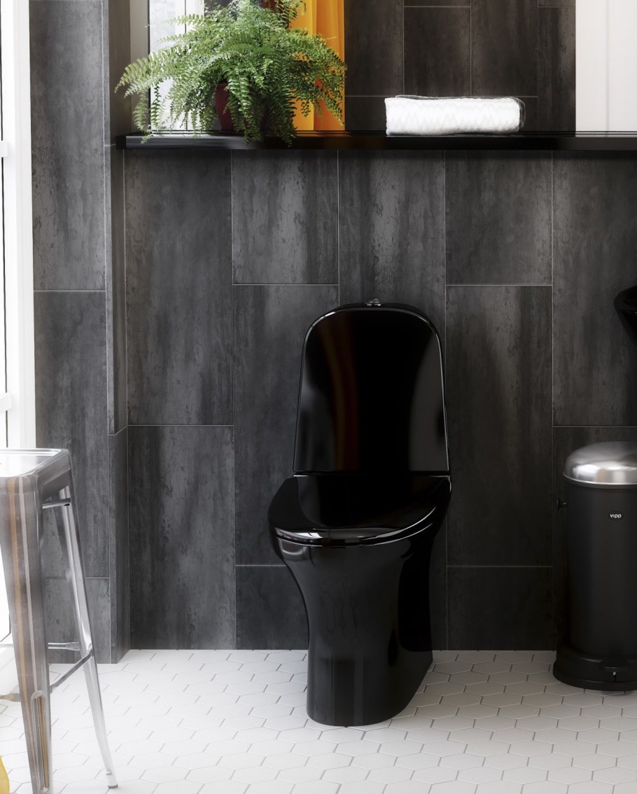 Gustavsberg Estetic hygienic Flush черный