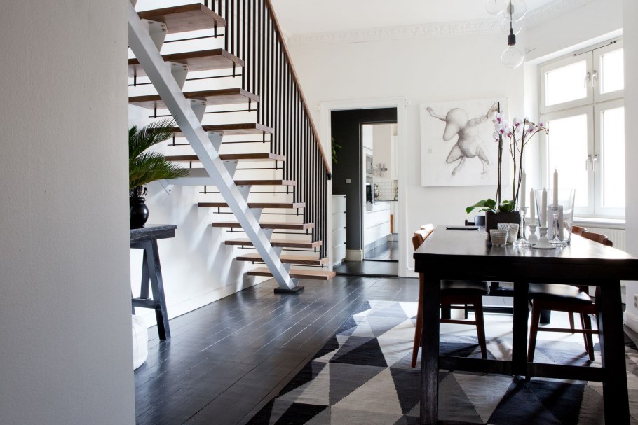 Прихожая в стиле Скандинавия