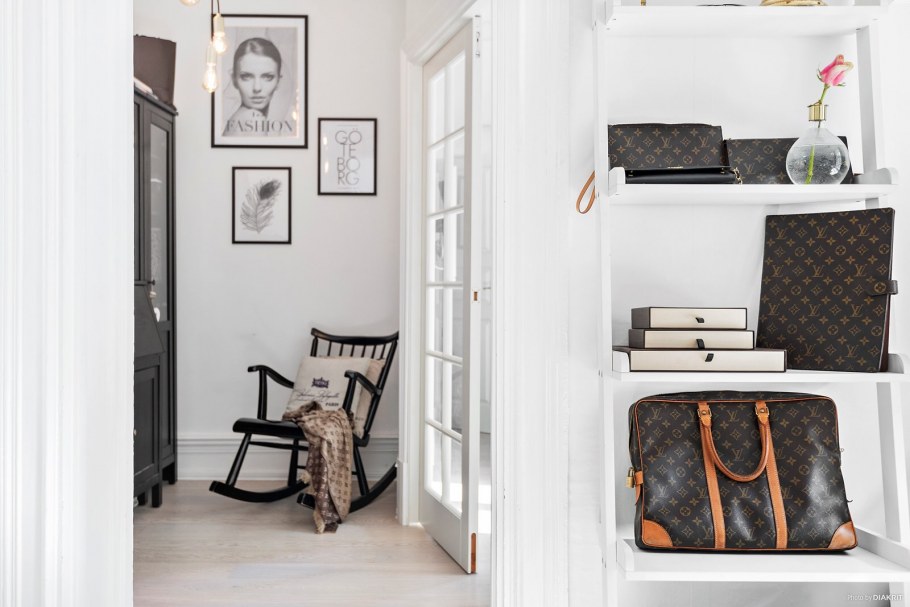 Лестница в стиле Сканди лофт