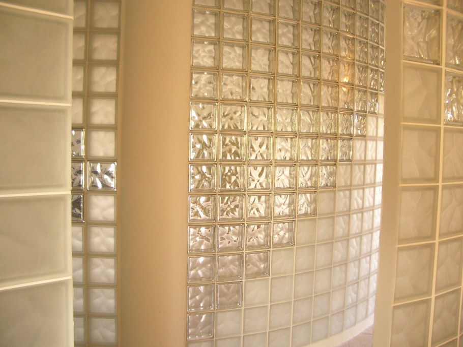 Стеклоблоки в интереьер