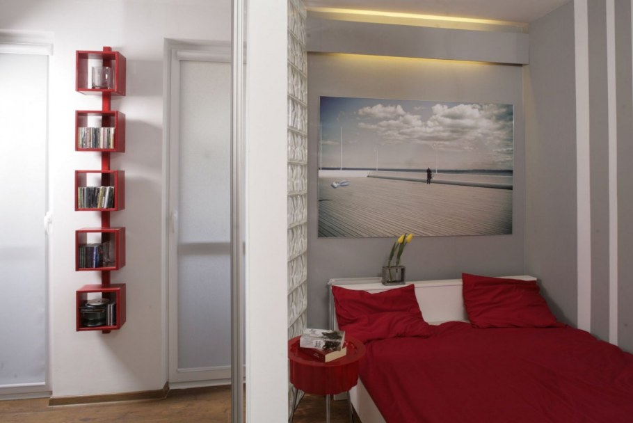 Стеклоблоки в интерьере