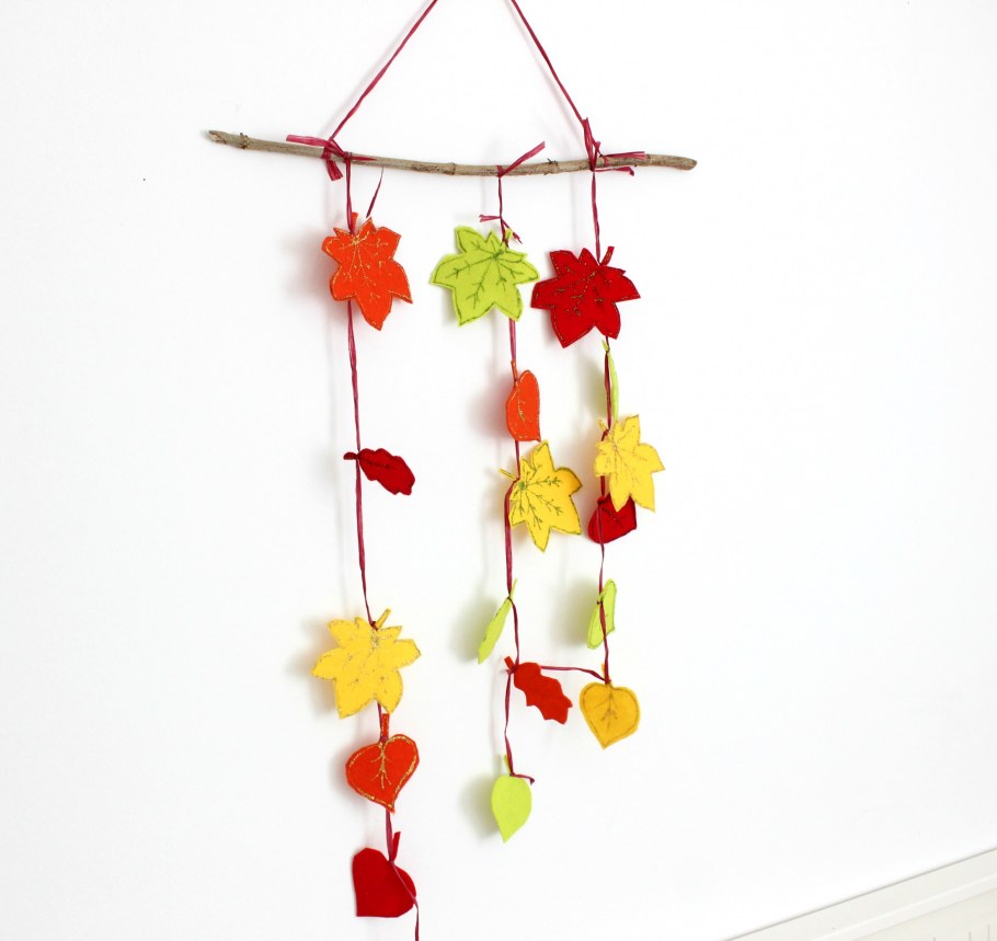 Осенняя гирлянда своими руками